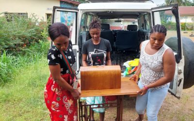 Llega el contenedor a Sierra Leona