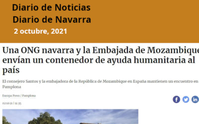 Envío a Mozambique   Octubre 2021