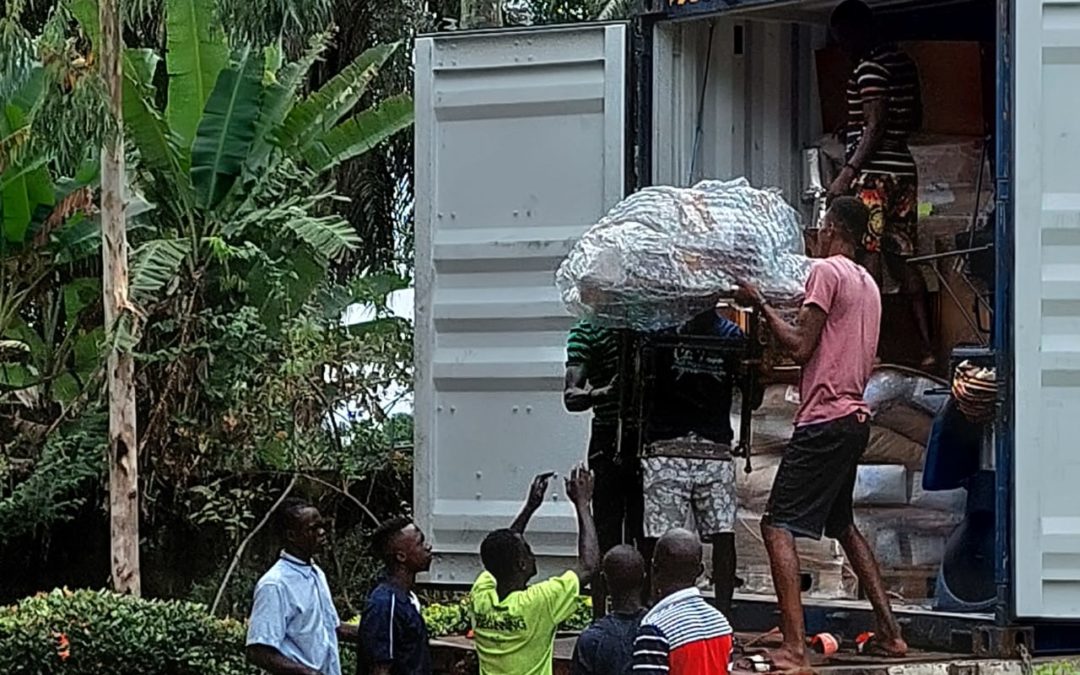 Llega el contenedor a Sierra Leona