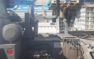 Llega el contenedor a seria