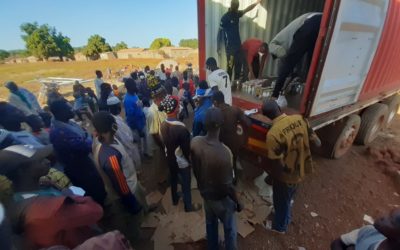 Llega el contenedor a Malí