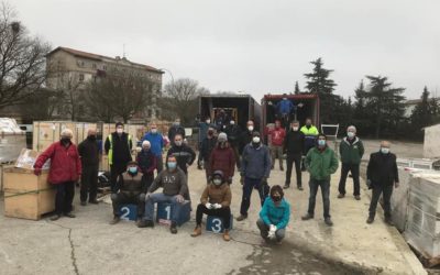 Envío de contenedor humanitario a Benín
