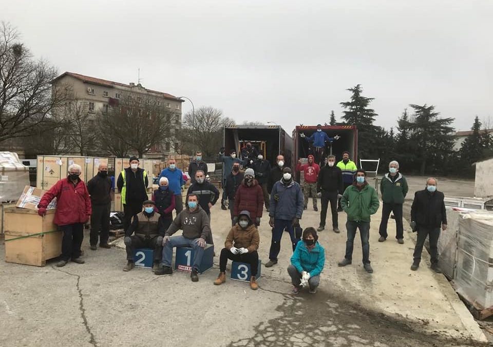 Envío de contenedor humanitario a Benín