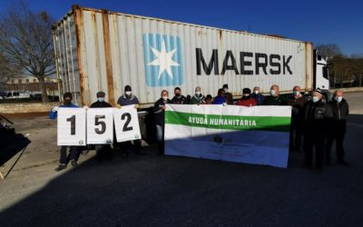 Envío de contenedor humanitario a Siria