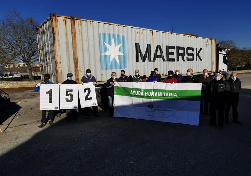 Envío de contenedor humanitario a Siria