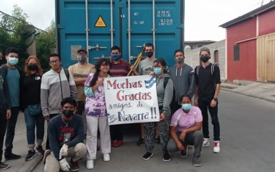 Llega el contenedor a Honduras