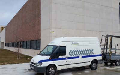 Porterías soldadas por Salesianos.