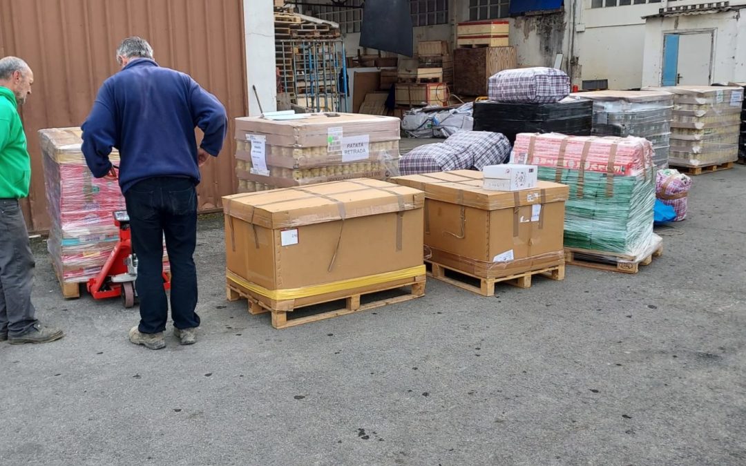 Donación Banco de alimentos de Bergara
