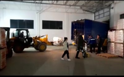 LLEGADA DE LA AYUDA A UCRANIA