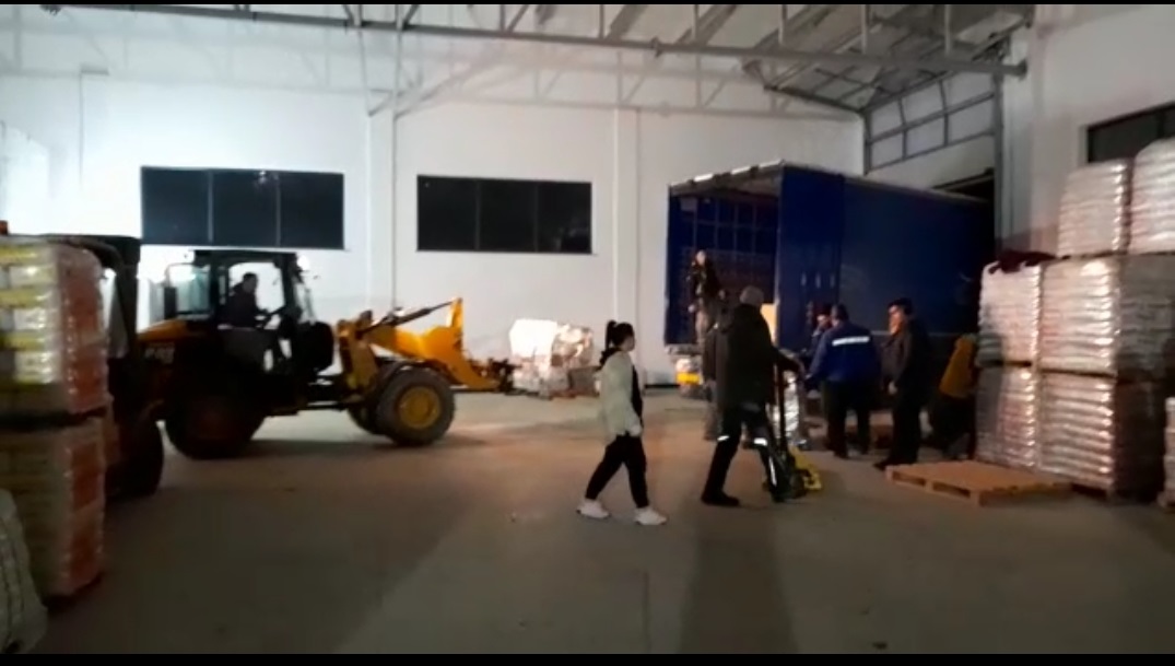 LLEGADA DE LA AYUDA A UCRANIA