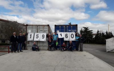 ENVÍO DOS CONTENEDORES A SIRIA