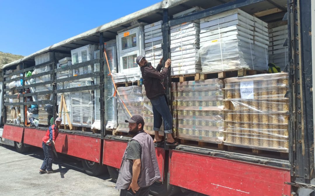 LLEGA CONTENEDOR A SIRIA