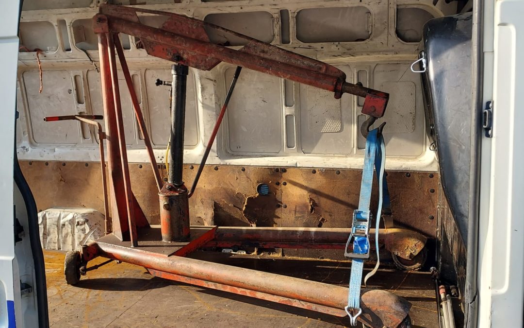 DONACIÓN GRUA DE TALLER