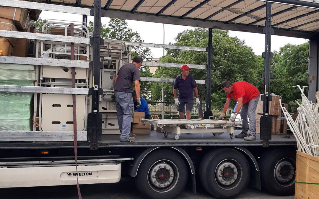 ENVÍO TRÁILER A UKRANIA (LVOV – LEÓPOLIS)  (3-6-2022)