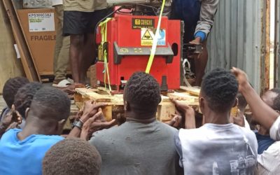 LLEGADA DE CONTENEDOR A SIERRA LEONA