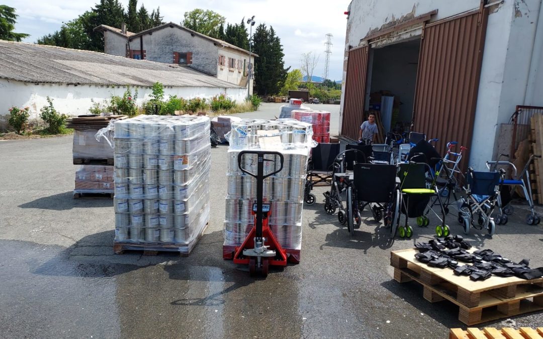 DONACIÓN DEL BANCO DE ALIMENTOS DE NAVARRA