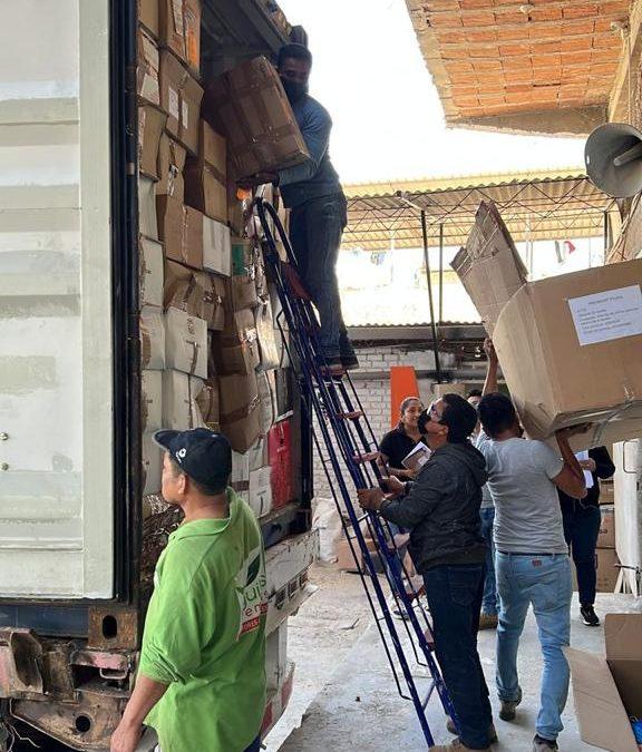 LLEGADA CONTENEDOR A PERÚ (PIURA)