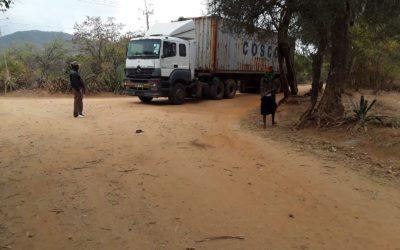 LLEGADA DEL CONTENEDOR A KENIA  (KIONWANY)