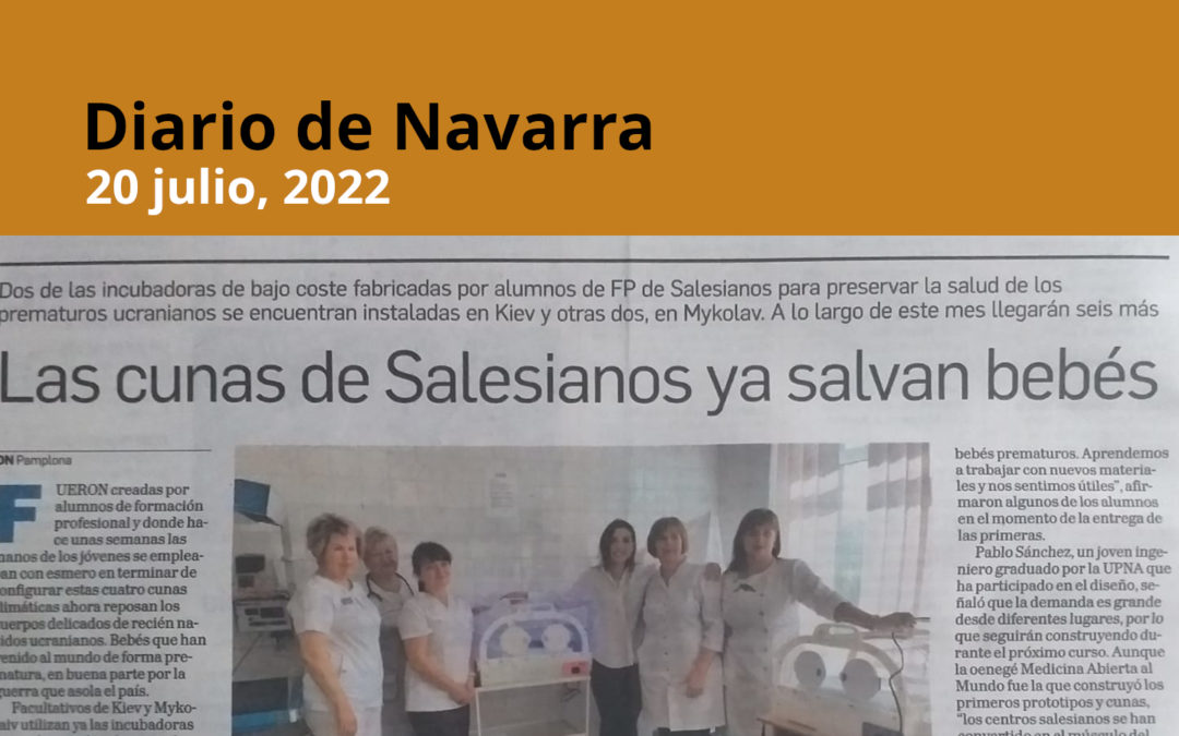 Cunas para Ucrania    Julio 2022