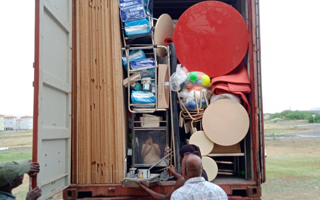 LLEGADA DE CONTENEDOR A CABO VERDE (13-10-2022)