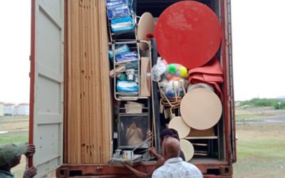 LLEGADA DE CONTENEDOR A CABO VERDE (13-10-2022)