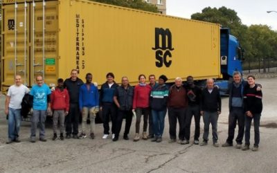 ENVÍO DE CONTENEDOR A PIURA,  PERÚ ( ONG UPASUNQU)  (1-10-2022)