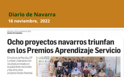 PREMIOS APRENDIZAJE SERVICIO   (17-11-2022)