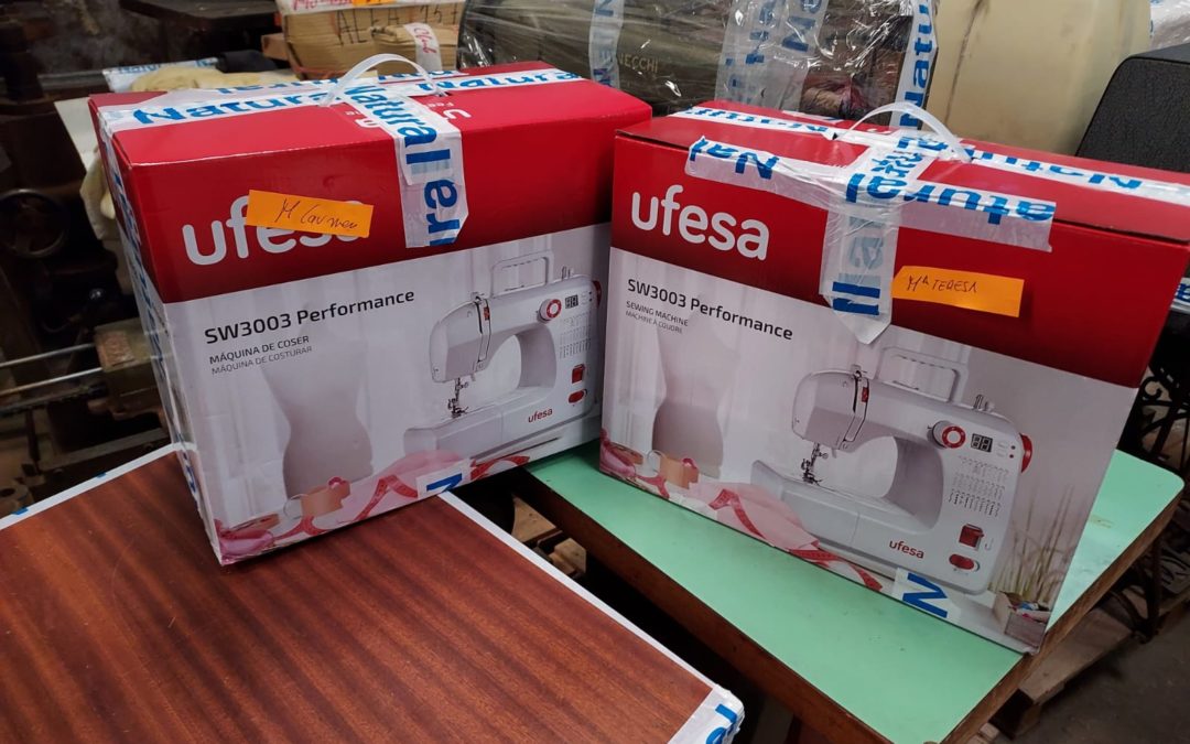 DONACIÓN DE MÁQUINAS DE COSER  (8-11-2022)