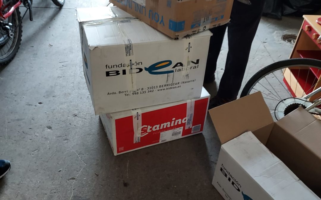 DONACIÓN DE LA FUNDACIÓN BIDEAN LABORAL (20-10-2022)