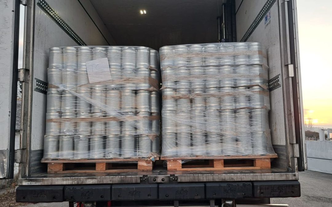 ENVÍO DONACIÓN COMIDA A UCRANIA (23-01-2024)