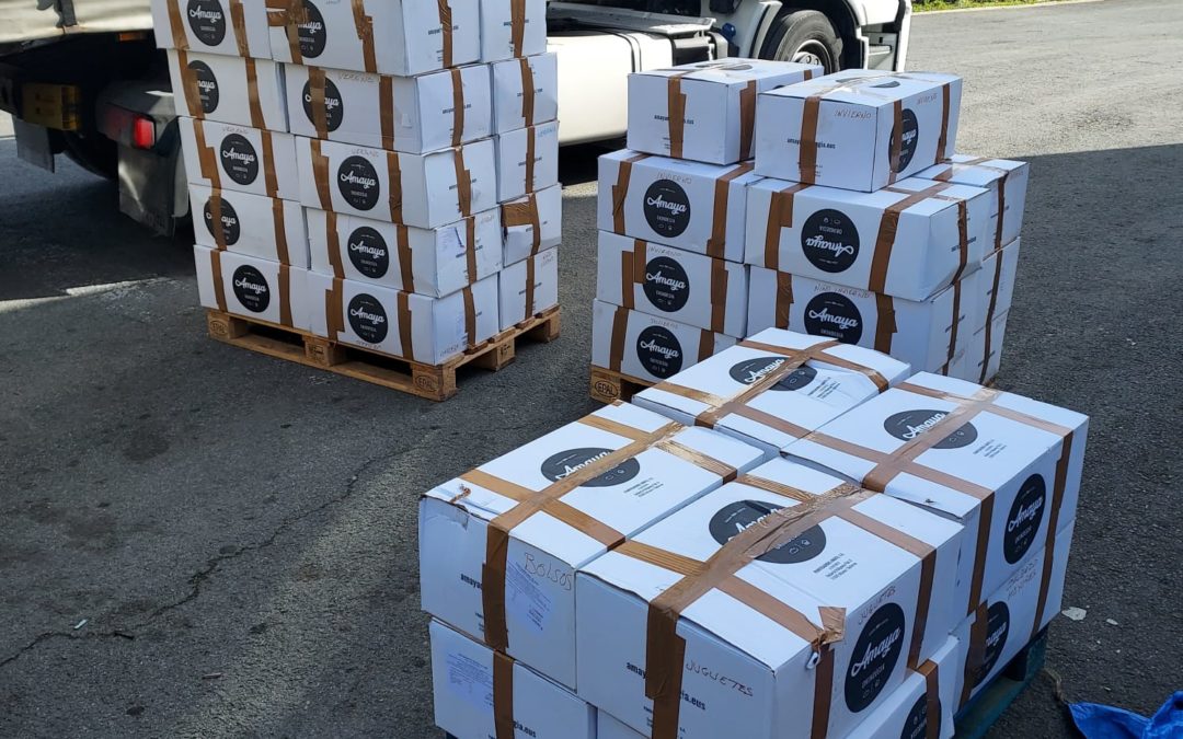 DONACIÓN DEL GRUPO DE APOYO A AYUDA CONTENEDORES DE ALSASUA (14-03-2024)