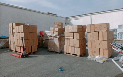 DONACIÓN DE MATERIAL CAIXABANK-PROGRAMA «REUTILÍZAME»  (20-04-2024)