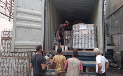 LLEGADA DE UN CONTENEDOR A SIRIA (LATTAKIA) (25-04-2024)