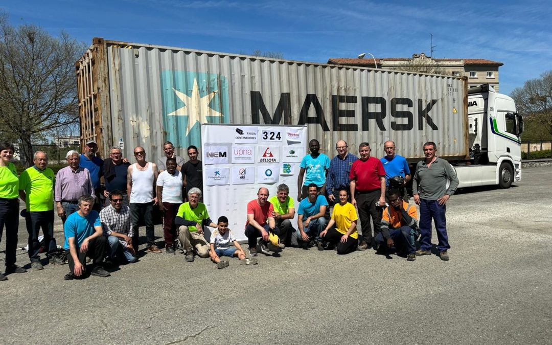 ENVÍO DE UN CONTENEDOR A LA REPÚBLICA DEMOCRÁTICA DEL CONGO (13-04-2024)