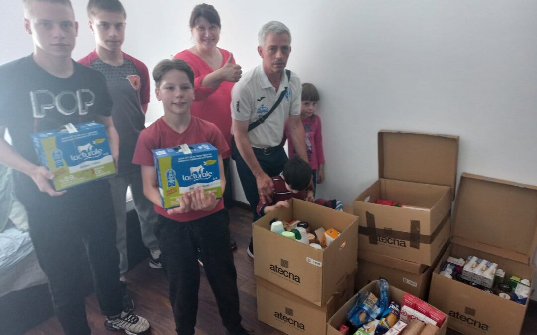 LLEGADA DE CAMIÓN TRÁILER A UCRANIA (RIVNE) (30-05-2024)