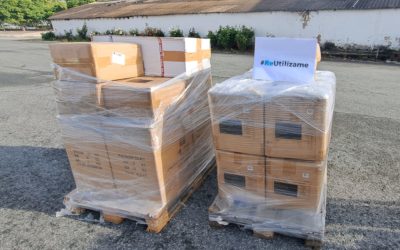 DONACIÓN DE MATERIAL CAIXABANK-PROGRAMA «REUTILÍZAME» (16-05-2024)