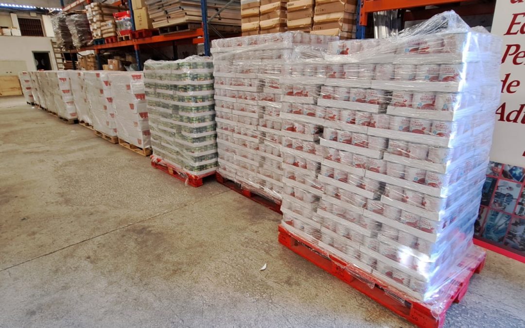 DONACIÓN DE CONSERVAS DEL GRUPO IAN (LA CARRETILLA) (08-05-2024)