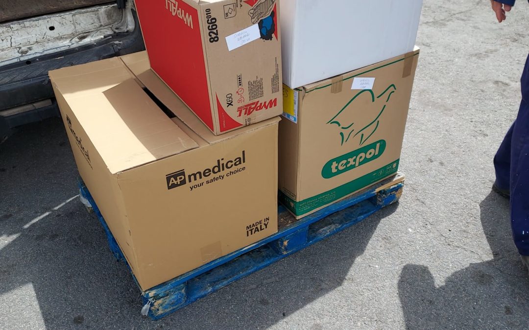 DONACIÓN DE MATERIALES DEL SERVICIO NAVARRO DE SALUD (07-05-2024)