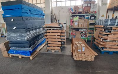 ENVÍO DE CAMAS A GHANA (11-05-2024)