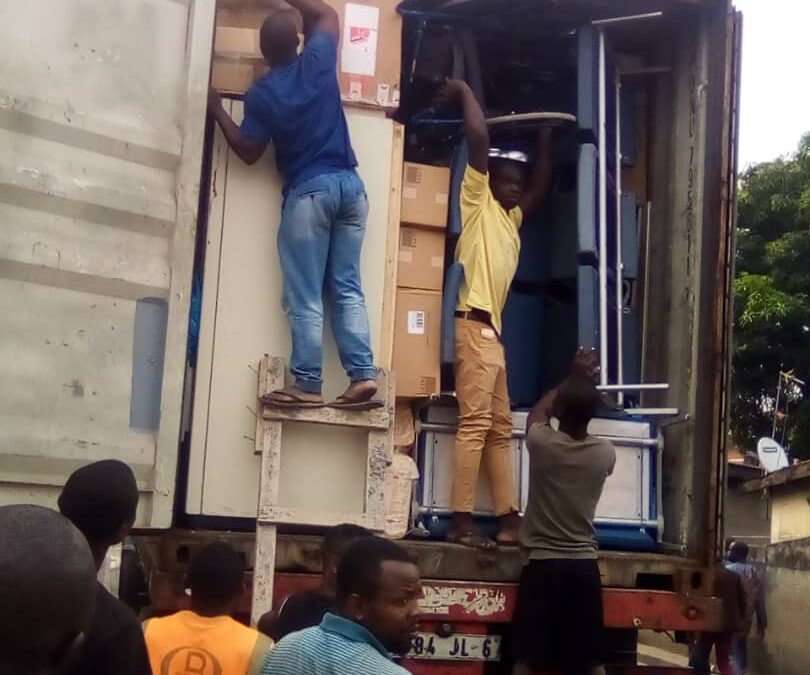 LLEGADA DE CONTENEDOR A CONGO BRAZAVILLE (08-06-2024)