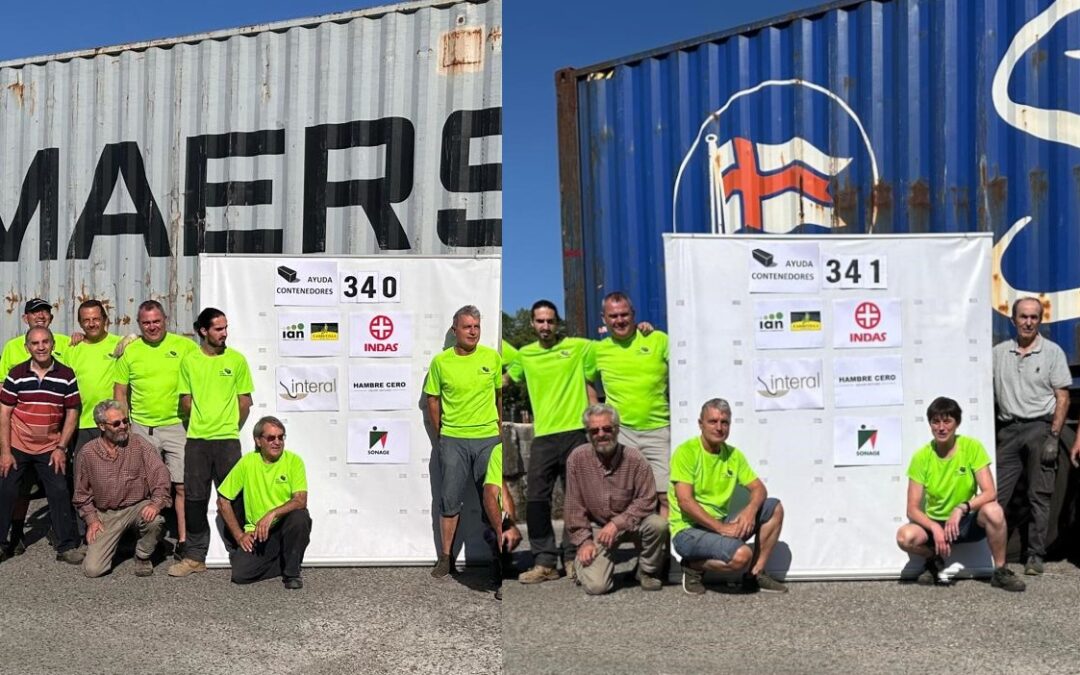 ENVÍO DE DOS CONTENEDORES A GAZA (16-07-2024)