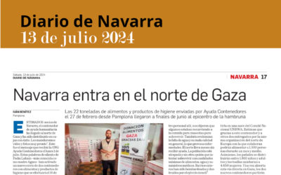 NAVARRA ENTRA EN EL NORTE DE GAZA  (13-07-2024)
