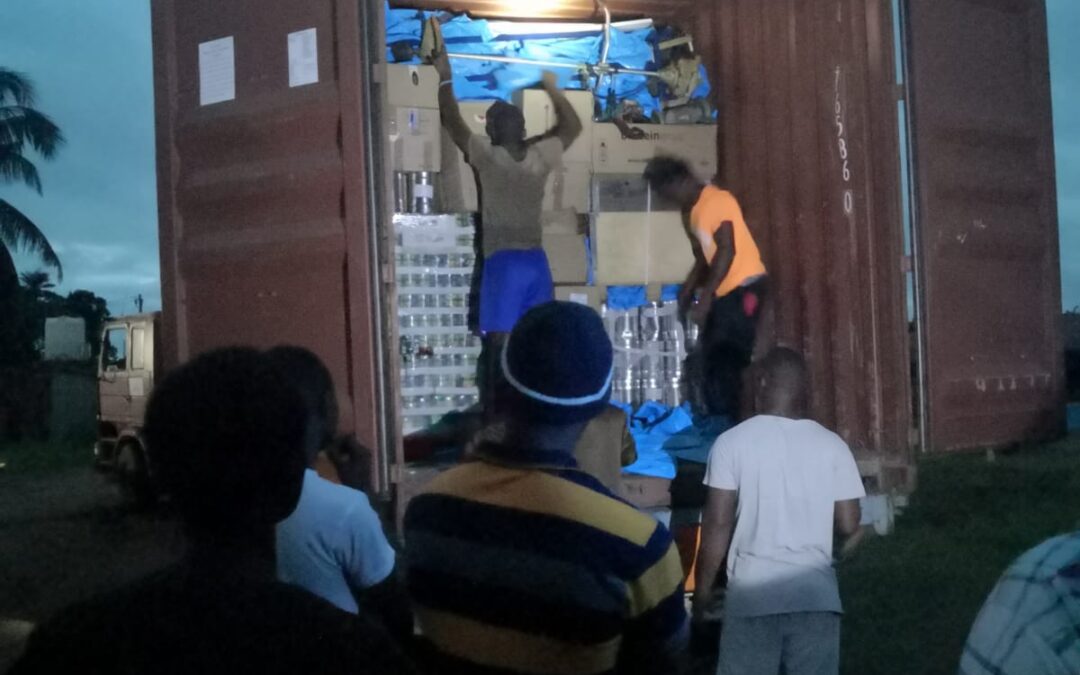 LLEGADA DE CONTENEDOR A SIERRA LEONA (08-08-2024)