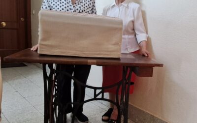 Donación de máquina de coser de Carmen Asiain (07-08-2024)