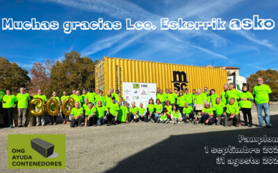 GRACIAS POR TU VOLUNTARIADO LEO, Sept 2023-AGOSTO 2024/ THANK YOU FOR YOUR VOLUNTEERING, LEO Sept 2023-AUGUST 2024