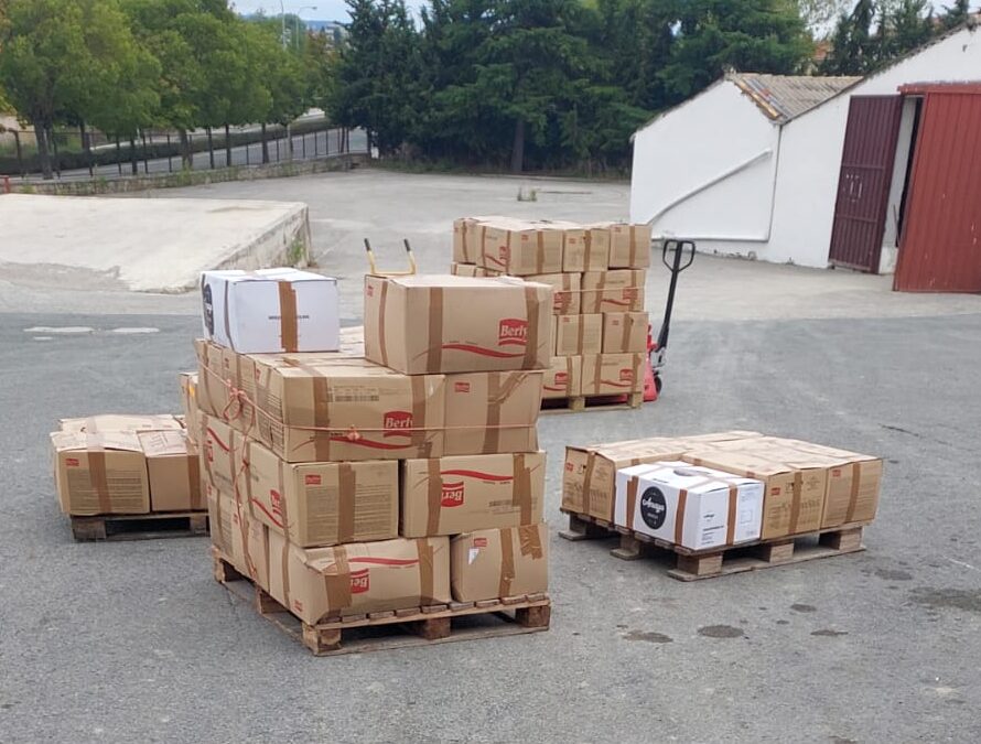 DONACIÓN DEL GRUPO DE APOYO A AYUDA CONTENEDORES DE ALSASUA (18-09-2024)