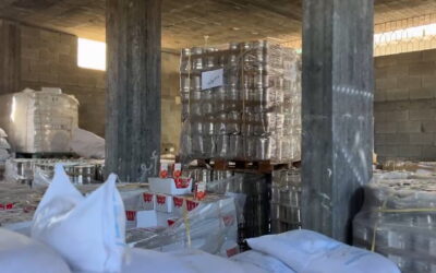 LLEGADA DE DOS CONTENEDORES A GAZA (13-11-2024)