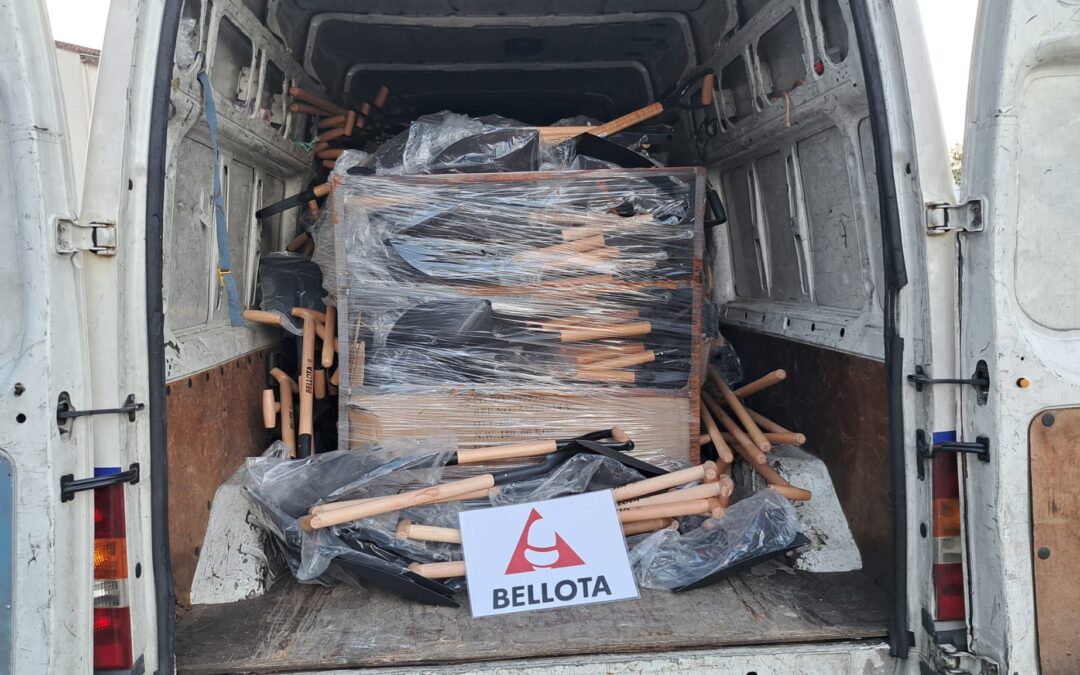 DONACIÓN DE UNA PARTIDA DE MATERIALES PARA AYUDA EN INUNDACIONES VALENCIA (03-11-2024)