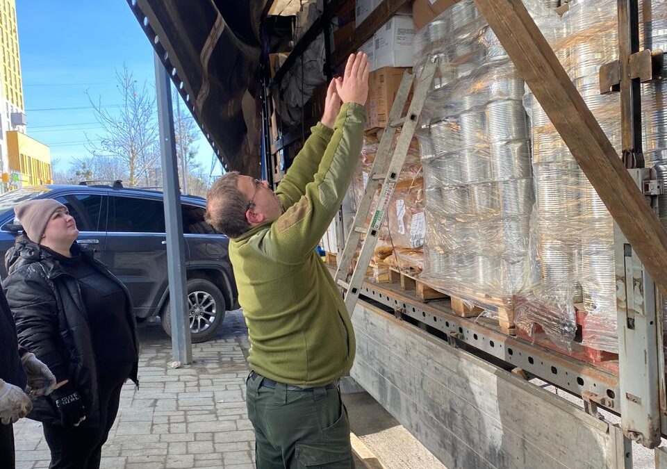 LLEGADA DE TRÁILER A UCRANIA. REDENTORISTAS (NOVOYAVORIVSK) (25-01-2025)