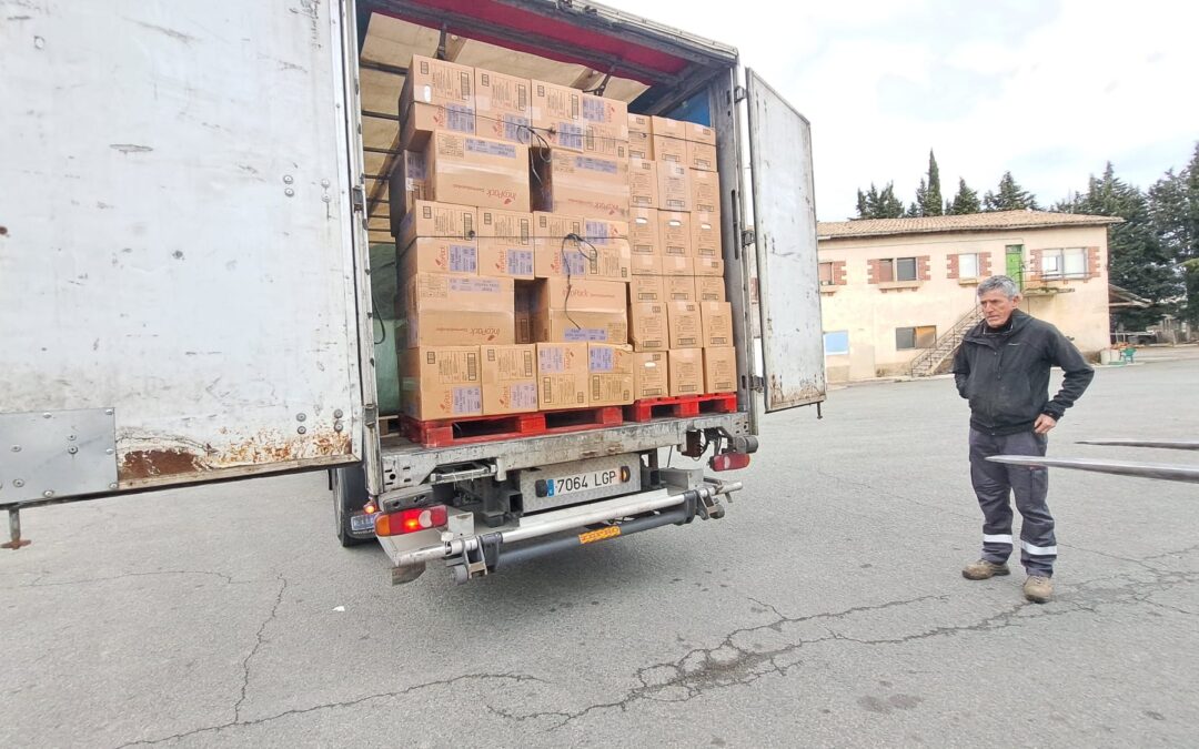 ENVÍO DE Ayuda A LESBOS (Zaporeak) (29-01-2025)